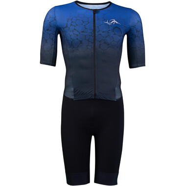 SAILFISH AEROSUIT PERFORM Short-Sleeved Trisuit Black/Blue 2023 0